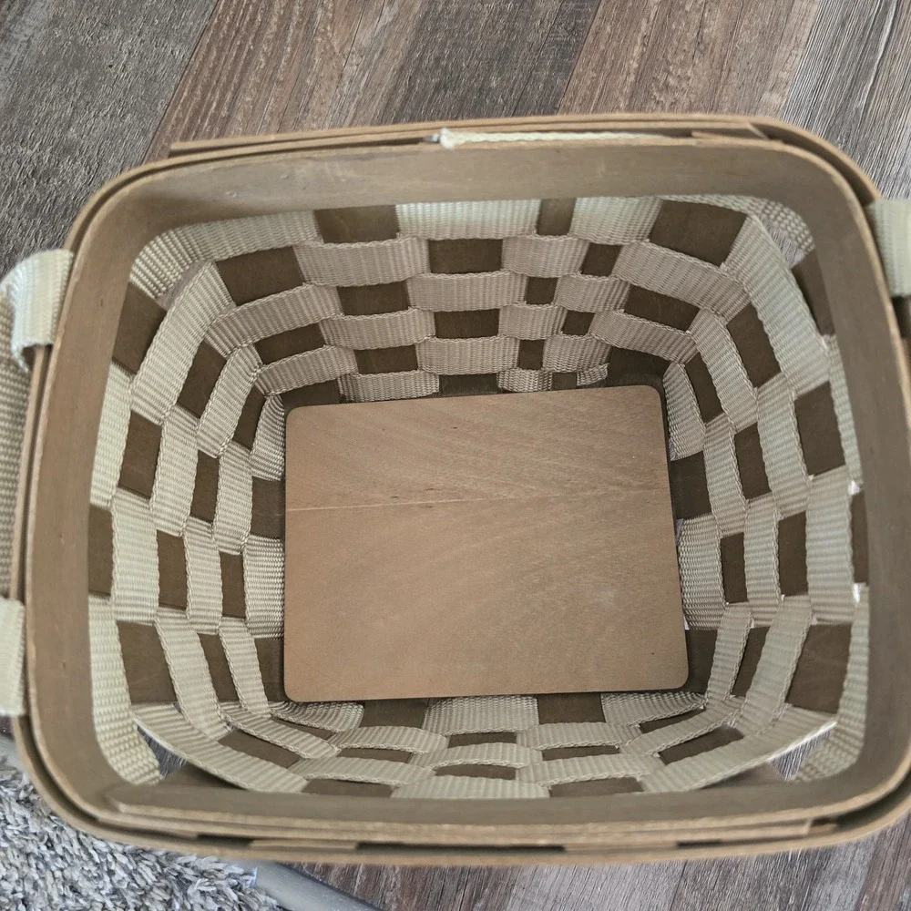 Longaberger small tan
